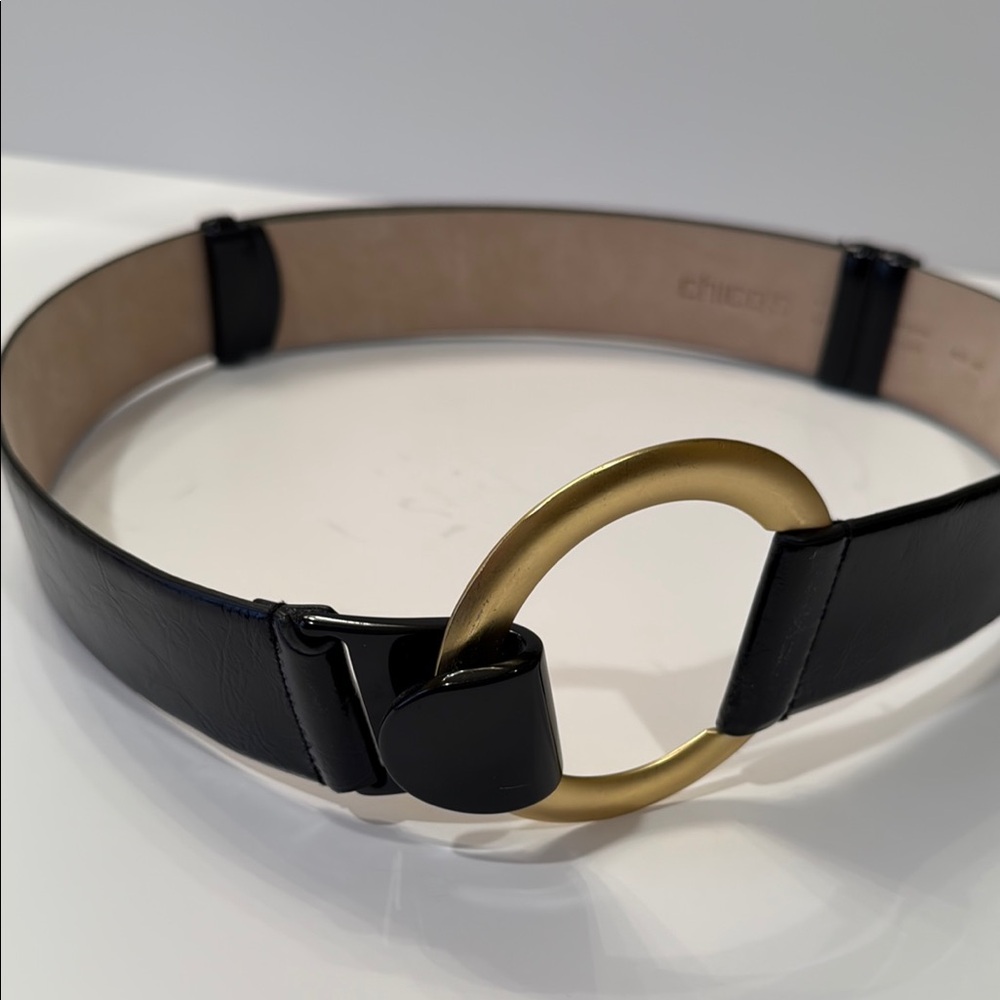 Chico’s Black and Gold Women's Belt